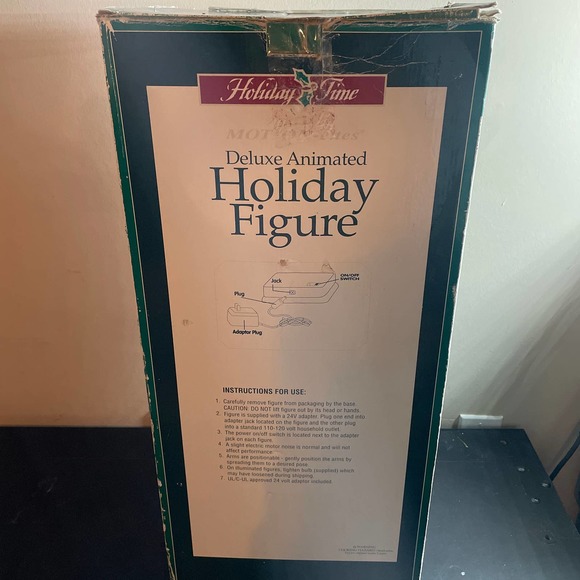 Vintage Holiday Time Animated Christmas Snowman TESTED/WORKING - Picture 2 of 7